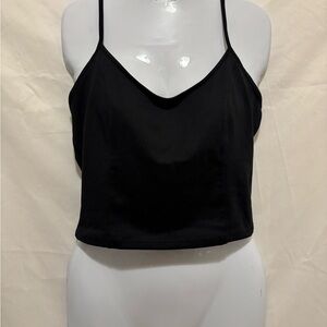 NWOT Victoria's Secret  Black Tank Top- Large